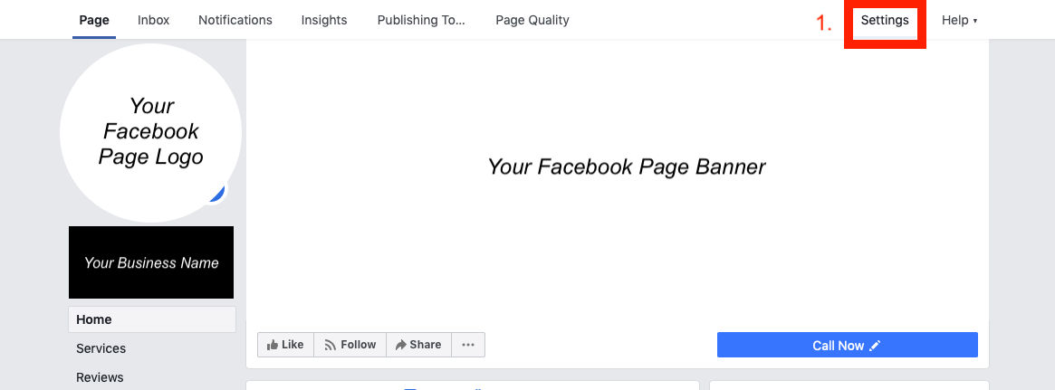 verify facebook business page