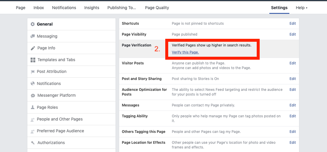 Tutorial How to Verify Your Facebook Business Page