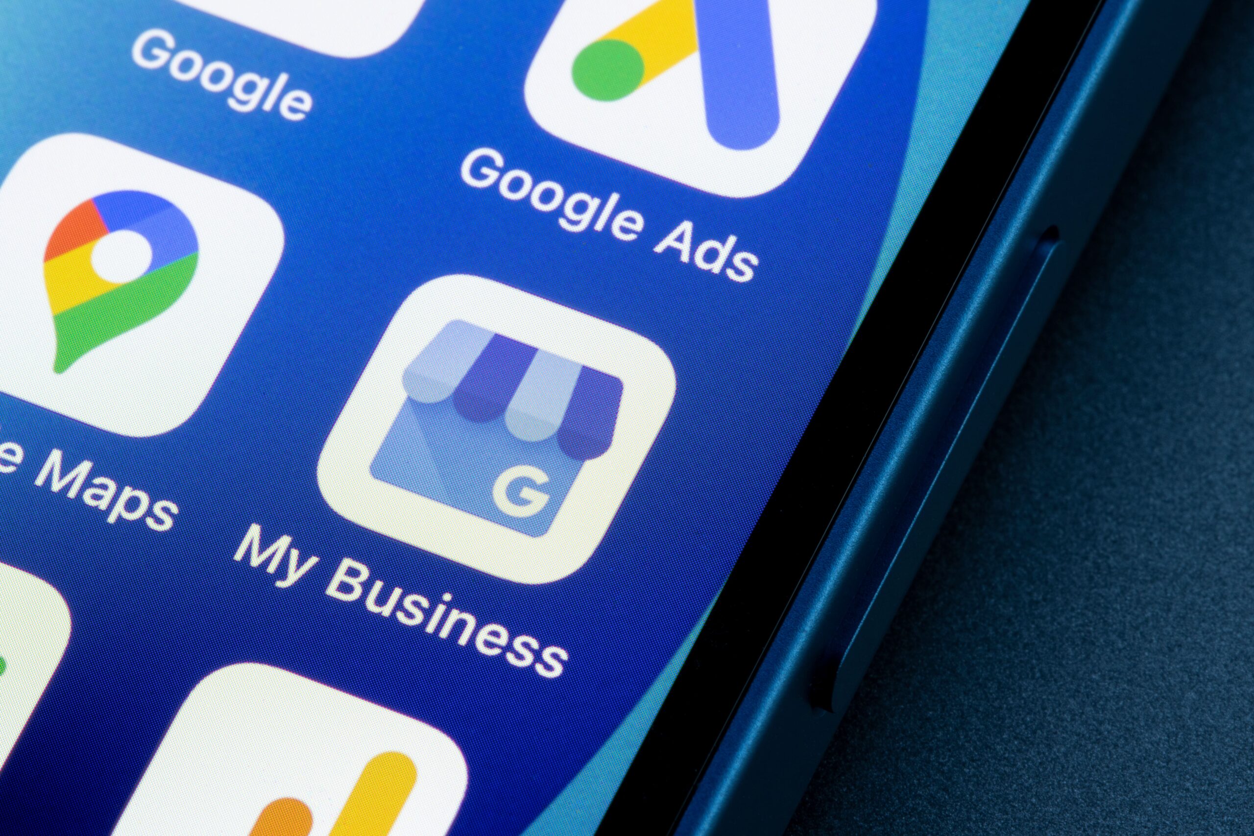 google business profile app on phone