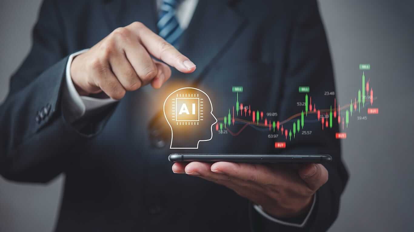 AI graph going up