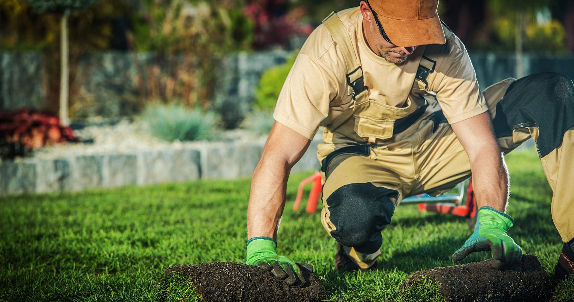 Professional Landscaper Job.