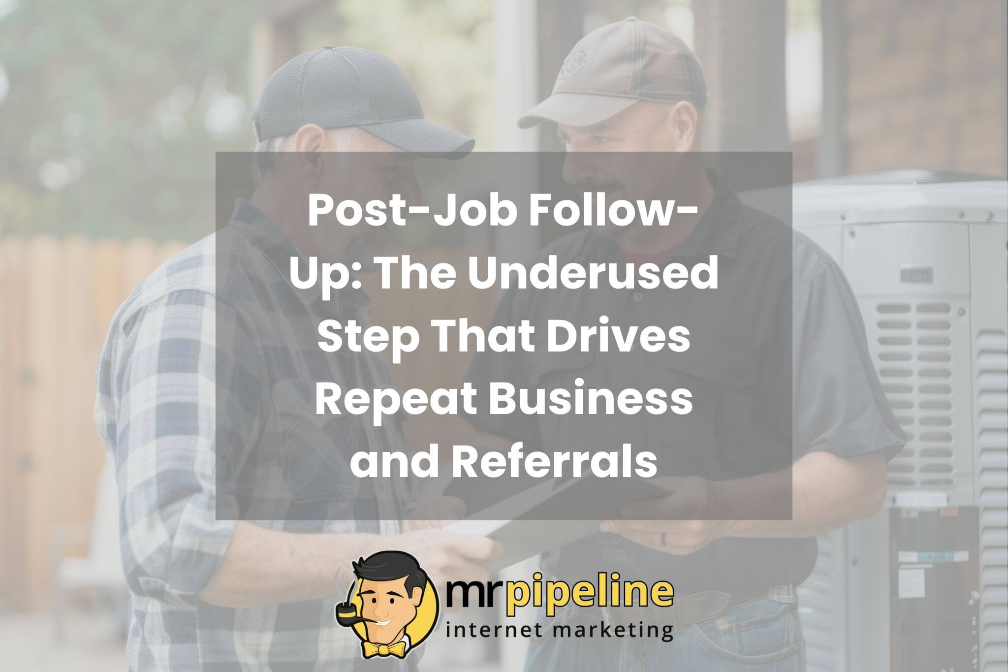 Post-Job Follow-Up The Underused Step That Drives Repeat Business and Referrals